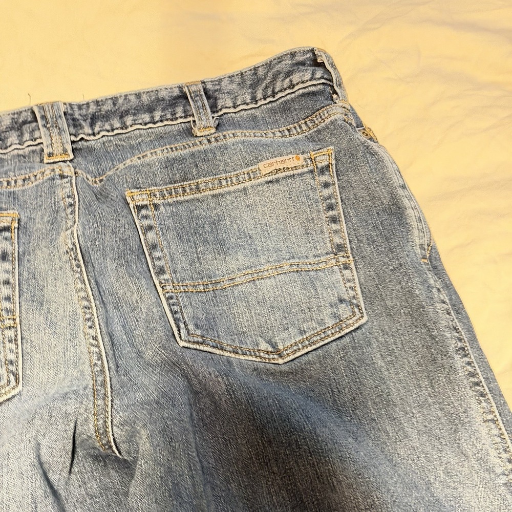 Carhartt Original Fit Straight Leg Jeans Women's Size 10 Regular 32x30 - Picture 7 of 7